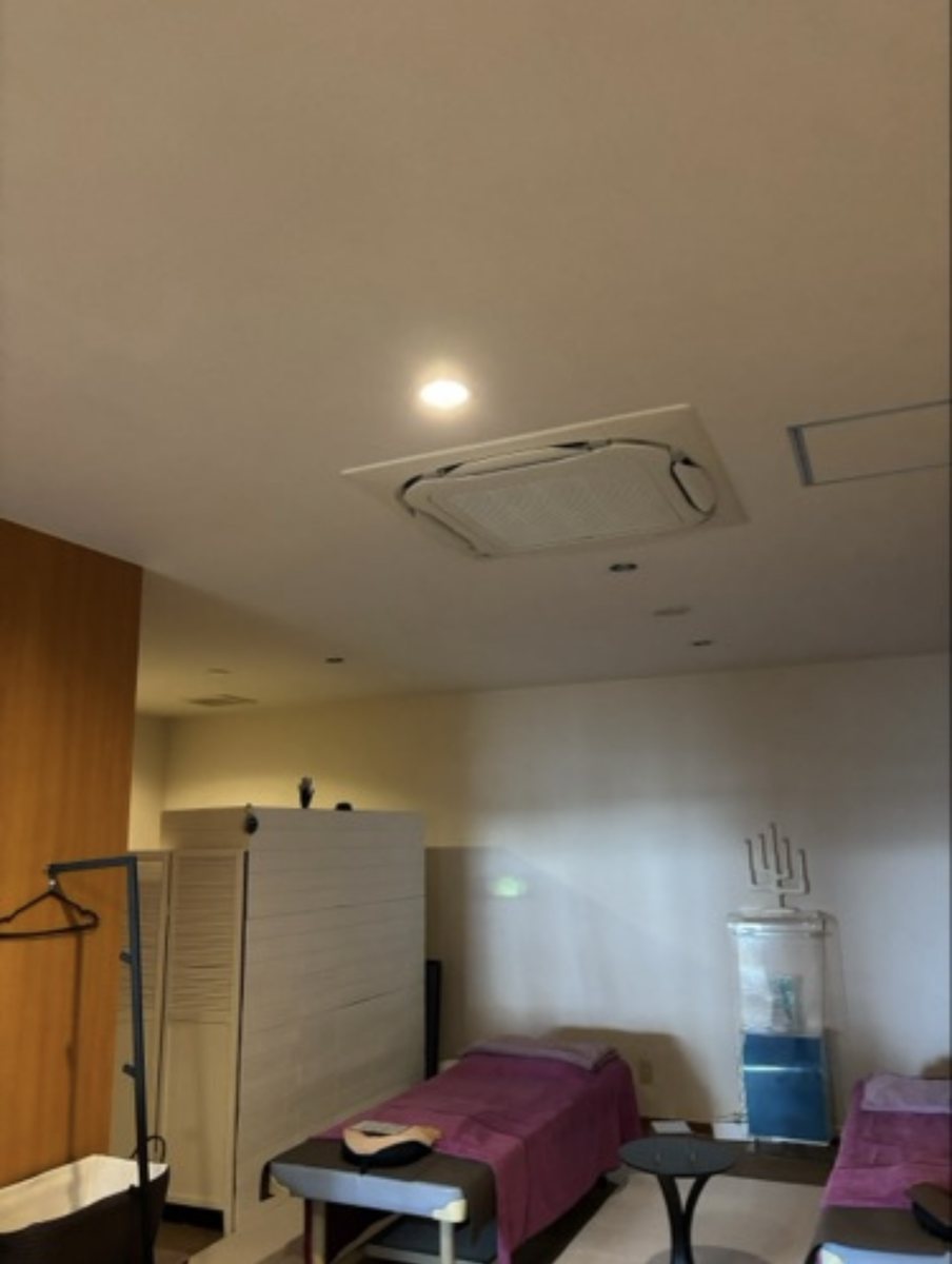 【大正区】店舗クロス貼り